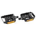 PEDAL MTB RESIN NEWTON BLACK CAGE ALUMINIUM BLACK 9/16" (PAIR CARDED)