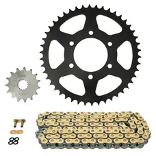 KIT CHAINE ADAPTABLE KAWASAKI 650 EN VULCAN S 2015> 520 15x46 (DIAM COURONNE 80/104/10.5) (DEMULTIPLICATION ORIGINE) -AFAM