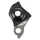 PATTE DE DERAILLEUR UNIVERSELLE ALU CONTROLTECH UDHR-2601 L28 mm (VENDU A L'UNITE SUR CARTE)