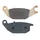 BRAKE PAD SET CL BRAKES FOR HONDA 125 XL V VARADERO 2001>2011, 125 CBR R 2004>2010 REAR/YAMAHA 125 TRICITY 2014>2016 REAR (1 SET OF 2 BRAKE PADS) (3108 MSC)