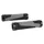 GRIP CITY/MTB NEWTON BI-MATIERE BLACK/GREY DOUBLE CLAMP CHC BLACK L130MM (PAIR)