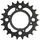MTB CHAINRING 4-BOLT DIA. 64 FOR SHIMANO ALIVIO M430/ACERA M391 TRIPLE 22T INNER OEM 9-SPEED