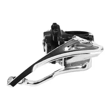 DERAILLEUR MTB FRONT MICROSHIFT 7/8-SPEED TO CLAMP 34.9 FOR TRIPLE CHAINRING 48X38X28 TIRAGE HAUT/BAS (WITH CLAMP ADAPTER 31.8) (COMPATIBLE SHIMANO)