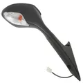 ADAPTABLE REAR-VIEW MIRROR APRILIA 850 SRV 2012> RIGHT BLACK WITH INDICATOR (CE APPROVED) -VICMA
