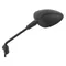 LEFT MIRROR MATTE BLACK OEM PIAGGIO 50-125 VESPA SPRINT 2016 >-CM262004
