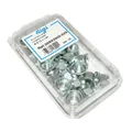 ECROU DE ROUE VELO A RONDELLE CRANTEE ALGI DIAM 10x100 (00593000-100) (BLISTER DE 25)