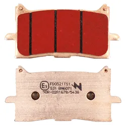 BRAKE PAD SET NEWFREN FOR HONDA 125 CB R 2018> FRONT, 1000 AFRICA TWIN 2016>2019 FRONT, 1100 AFRICA TWIN 2020> FRONT, 750 X-ADV 2017> FRONT, 750 FORZA 2021> FRONT (FD0521TS) (TOURING SINTERED METAL)