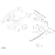 Suspension arrière - Amortisseur/s