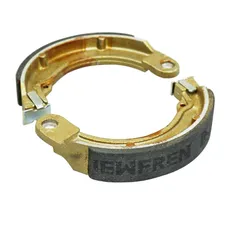 BRAKE SHOE SET MAXI SCOOTER NEWFREN FOR PIAGGIO 125 VESPA 1946>1962 DIAMETER 127X23 MM (GF0087)