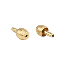 BRAKE HOSE CONNECTOR BRAKE ELVEDES OLIVE AND INSERT/PIN COMPATIBLE HAYES (PAIR OLIVE AND INSERT)