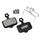 PLAQUETTE DE FREIN VTT AVID ELIXIR 9 / 7 / 5 / 3 / 1, CR / R, SRAM ViA GT, HP4000, (ELVEDES MEDIUM / SEMI-METAL ORGANIC) (BOX 10 PAIRES)