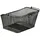 REAR BASKET STEEL NID ABEILLE CITY KLICKFIX KORBKLIP BLACK WITH MOUNTING KIT CLIP ADAPTABLE ON ALL CARRIER 24L(39 X 30 X 21 cm)