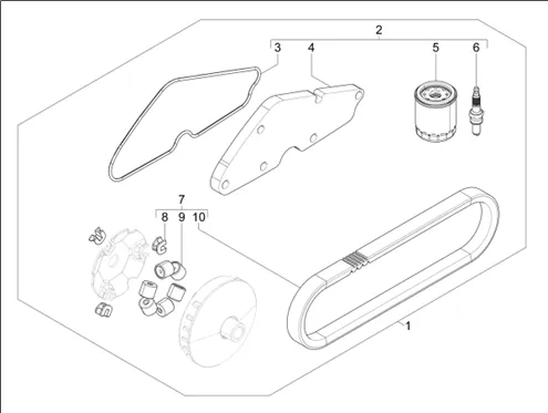 Complete wear and maintenance kit