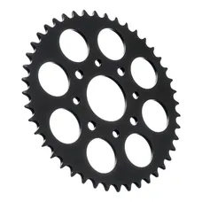 ADAPTABLE MOTORCYCLE REAR SPROCKET HONDA 125 XL V VARADERO 2000>2016 520 44 DTS STEEL BLACK (DIAMETER 58/90/8.5-10.5) -JT SPROCKETS
