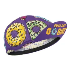 CYCLING CAP GIST SUMMER PURPLE DECO DONUTS -5952