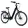 ELECTRIC BICYCLE/E-BIKE CITY 28 LEADER FOX TERTIUM 2025 UNISEX BLACK GLOSS 8-SPEED SHIMANO NEXUS MID-DRIVE MOTOR BAFANG M420 36-SPEED 80NM BATTERY 15AH (18'' - H45,7 cm - SIZE M - FOR ADULT OF 168 cm TO 178 cm)