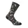 SOCKS/ANKLE SOCKS SUMMER GIST TRENDY TATTOO BLACK 38/42 ECOLOGIQUE - HEIGHT 20 cm (PAIR) -5863