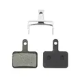 DISC BRAKE PAD SET MTB SHIMANO DEORE M515,M525,M495,M475,M465,M486, MT200 (P2R RESIN) (PAIR CARDED) - COMPATIBLE E-BIKE