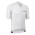 CYCLING JERSEY GIST SUMMER PODIUM SLEEVES SHORT ZIP TOTAL WHITE L -5359