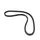 COURROIE CYCLO ADAPTABLE PEUGEOT 103 SP-MVL CRANTEE TYPE A48GTX (880 x 12,3 x 8) -P2R