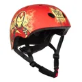 CHILDREN'S BICYCLE HELMET DISNEY V3 MARVEL IRON MAN RED WITH ADJUSTMENT DIAL ADJUSTMENT SIZE 54-58 (CARD-PACKED)