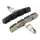 BRAKE SHOE HOLDER MTB V-BRAKE TO SCREW SYMETRIQUE P2R 70 mm MATIERE RECYCLEE (1 PAIR)