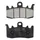 BRAKE PAD SET NEWFREN FOR KYMCO 550 AK 2017> FRONT/APRILIA 1000 RSV TUONO V4R 2014>/BMW 900 F R 2020>, 1200 R NINE-T 2013> FRONT/DUCATI 821 MONSTER 2014> FRONT (FD0498BT) (TOURING ORGANIC)