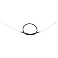 CABLE DE GAZ CYCLO AVEC GAINE NOIR ADAPTABLE SOLEX 3800 -SELECTION P2R