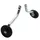 STABILISATEUR VELO P2R SMALL ROUE PLASTIQUE NOIR 12"/14'' (PAIRE)