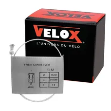BRAKE CABLE MTB CANTILEVER VELOX GALVA 15/10 0,50M (BOX OF 25 CABLES)