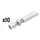 VIS CREUSE TENDEUR DE CABLE VELO M6 (VENDU PAR 10) -ELVEDES