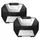 SIDE CASE/PANNIER SHAD SH38X EXPANDABLE 38L BLACK/ALUMINIUM (FITTING KIT 3P, 4P SYSTEM SOLD SEPARATELY) (D0B38200) (PAIR)