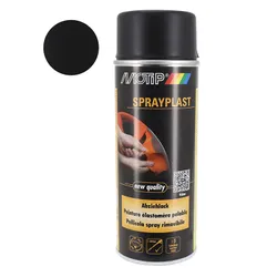SPRAY PAINT MOTIP SPRAYPLAST MATTE BLACK SPRAY CAN 400 ML (396519)