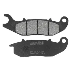 PLAQUETTE DE FREIN POLINI POUR HONDA 125 PCX 2018> AV, 300 CRF L 2021> AV / PIAGGIO 50 LIBERTY 2015>2017 AV, 125 LIBERTY 2015>2022 AV, ONE 2021> AV / APRILIA 125 SR GT 2021> AV (174.0162) (ORIGINAL)