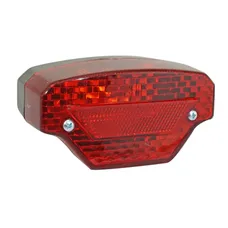 FEU ARRIERE CYCLO ADAPTABLE UNIVERSEL NOIR -SELECTION P2R