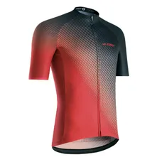 CYCLING JERSEY GIST SUMMER FLOW SLEEVES SHORT ZIP TOTAL RED L -5349