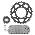 ADAPTABLE CHAIN KIT DUCATI 937 MONSTER 2021>2025 520 15X43 (DIAMETER REAR SPROCKET 100/124/10.5) (OEM GEARING) -JT SPROCKETS/DID