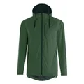 RAIN JACKET ADULT GIST MICRON WATERPROOF 15 MICRON WITH CAPUCHE GREEN KAKI XL -5276