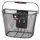 FRONT BASKET STEEL NID ABEILLE KLICKFIX 16L WITH ANSE MOUNTING KIT ON HANDLEBAR AND CLIP FOR LIGHT (36X26X25CM) WITH PLATINE PLASTIC (SUPPLIED WITHOUT MOUNTING KIT)