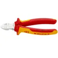 PLIERS A DENUDER COUPANTE PRO KNIPEX COMPACT 160 mm CHROME GRIP INSULATED CERTIFIEES VDE (13 96 200) -MADE IN GERMANY 