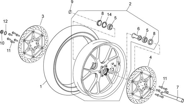 Roue AV