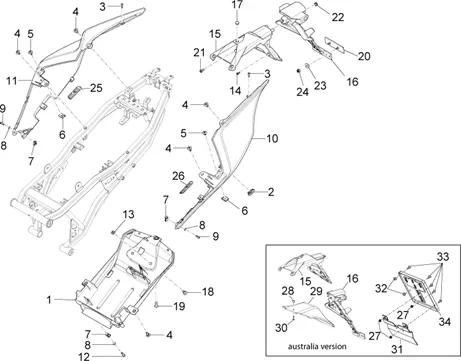 Carrosserie posterieure