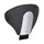 BACKREST OF SEAT SHAD SILVER WITH LOGO (SOLD WITHOUT FITTING KIT) (D0RP05)