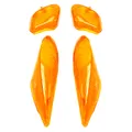CABOCHON CLIGNOTANT SCOOT ADAPTABLE MBK 50 BOOSTER NG 1995>1998/YAMAHA 50 BWS NG 1995>1998 AV+AR ORANGE (x4) -REPLAY