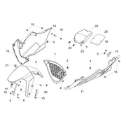 Garde-boue Av.-Embasement