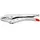 PINCE A ETAU UNIVERSELLE PRO KNIPEX 180mm ZINGUEE AVEC VIS DE REGLAGE (41 04 180) -MADE IN GERMANY