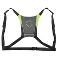 JACKET/GILET/BAUDRIER SAFETY WITH SIGNALISATION INTEGREE 48 LEDS WITH INDICATEUR DIRECTION AND TELECOMMANDE HANDLEBAR WITHOUT FIL (H20XL20CM) RECHARGEABLE USB -NEWTON