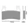 BRAKE PAD SET NEWFREN FOR HARLEY DAVIDSON 1745-1868 FAT BOY 2015> FRONT, 1584-1690 SOFTAIL 2015> FRONT, 1200 XR 2009>2012 FRONT, 1800 CVO 2017> FRONT (FD0533SH) (CUSTOM HD SINTERED METAL)