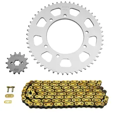 KIT CHAINE ADAPTABLE GILERA 50 SMT 2003>2004, SMT SM 2003>2005 420 14x53 (DIAM COURONNE 105/125/8.5) (DEMULTIPLICATION ORIGINE) -AFAM