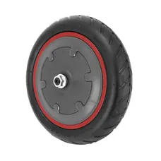 MOTEUR V3 TROTTINETTE XIAOMI M365, ESSENTIAL, 1S, PRO, PRO 2 36V 300W NOIR LISERET ROUGE (COMPLET AVEC ROUE ET PNEU 8.5 X2) -SELECTION P2R